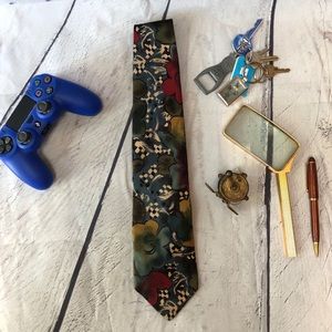 LAST CHANCE Damon Imported Silk made in USA Tie